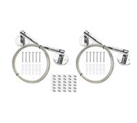 Kueohse de Exhibición de Obras de Arte para Niños: Alambre Autoblocante Ajustable de 2 M con 30 Clips para Arte, Cortinas y Más.