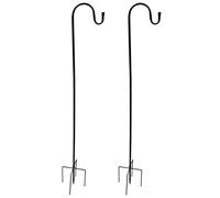 Kueohse de pastor, 2 paquetes de de metal para conejitos al aire libre, luces solares, iluminación navideña