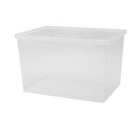 Kueohse de plástico reutilizable, para pan, tartas, transparente, dispensador de pan,