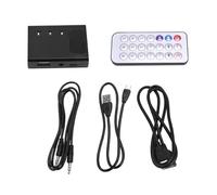 Kueohse Decodificador portátil de reproductor de CD para coche, adaptador auxiliar de conversión de CD para coches que no admiten audio WAV