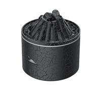Kueohse Difusor de Aceites Esenciales de 180 Ml, Humidificador Volcán con Aroma A Llama, Niebla de Medusas, LED de 7 Colores, Apagado Automático para el Hogar y la Oficina, B