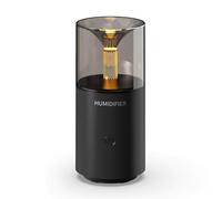 Kueohse Difusor de Aroma A Vela con USB, Humidificador Ultrasónico Eléctrico para Coche, Fragancia, Color Negro.