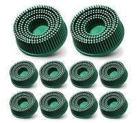 Kueohse Disco de de 2 Pulgadas Grano 50 para Desbarbado, Mezcla, Limpieza y Herramientas de Óxido. Disco de 2 Pulgadas con Grano Variado, Cepillo Abrasivo para Eliminación y Rueda de Pulido.