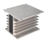 Kueohse Disipador de TrifáSico 80X110X100Mm para SSR Disipador de de Relé de Estado SóLido