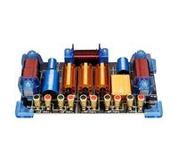 Kueohse Divisor de Frecuencia de Alta Potencia (1, 1 Medio, 2 Graves), Crossover de 3 VíAs, 2300 W de Alta Potencia para Altavoces de 15 y 18 Pulgadas.