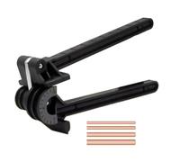 Kueohse Dobladora de Tubos Combinada 4 en 1 de 5/6/8/10 mm, Herramienta para Doblar Tubos, Alicates para Curvar Líneas de Combustible y Frenos.