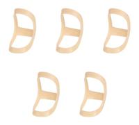 Kueohse E Oval Finger Splint Set Soporte y Protección para Artritis Estabilizador de Dedo Ortesis - Tamaños 5, 6, 7, 8, 9