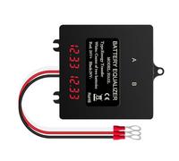 Kueohse Ecualizador de Batería Equilibrador de Batería Inteligente para Baterías de Litio de Plomo-Ácido Herramienta Eléctrica Digital de 24 V 2X12 V