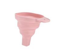 Kueohse Embudo de Silicona Plegable de Novedad Embudos Largos Plegables Telescopicos para Casa Dispensacion de Liquidos Gadgets de Cocina Rosado