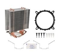 Kueohse Enfriador de CPU Sin Ventilador Ventilador de 12 Cm 6 Heatpipes de Cobre Radiador de Enfriamiento Sin Ventilador para LGA 1150/1151/1155/1156/775