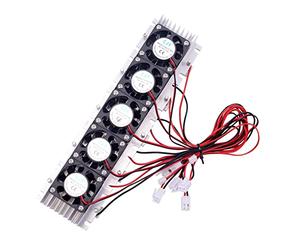 Kueohse Enfriador de RefrigeracióN TermoeléCtrico Peltier de 300W, DC12V, Semiconductor, de RefrigeracióN de Aire Acondicionado, Accesorios, Kit DIY