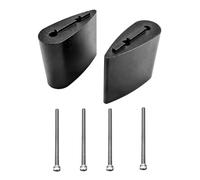Kueohse Espaciadores para Manillar de Bicicleta, de Aleación de Aluminio, para Aumentar el Manillar, Accesorios para Bicicleta de 40 mm.