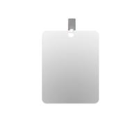 Kueohse Espejo de ducha antivaho para afeitarse, para ducha, irrompible, de cristal orgánico, grande, fácil de usar