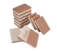 Kueohse Esponjas naturales ecológicas para vajilla, paquete de 12 unidades, esponja de cocina biodegradable con estropajo de compostable