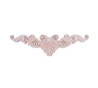 Kueohse Esquina tallada de madera Onlay Applique Frame Decor Muebles sin pintar Tipo: 20 x 5 cm