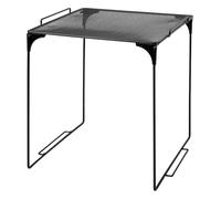 Kueohse Estante Organizador Apilable para Casilleros, Estante Adicional para Casilleros Escolares, Gabinete de Almacenamiento, Adecuado para Casilleros Negros.