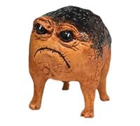 Kueohse Estatua de Sapo de Rana GruñóN, Estatua de DecoracióN de Rana de JardíN Al Aire Libre, Enojada, Divertida, Novedad, Escultura de DecoracióN de Rana para el Hogar y la Oficina