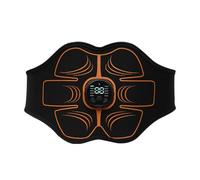 Kueohse Estimulador Muscular por Vibración, Entrenador Abdominal EMS, Electroestimulación, Equipo de Gimnasio para el Hogar, Masajeador de Fitness, Carga USB