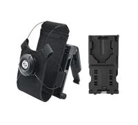 Kueohse Estuche Fijo para Grabadora con Clip Universal para el Panel Posterior para Cinturón, con Reversa Rápida y Antivibración, B
