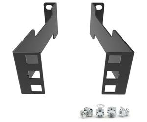 Kueohse Extensor de Profundidad para Rack de Servidor 1U: Kit Adaptador de Montaje en Rack Empotrado de 10 cm de Profundidad para Rack de Red