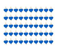 Kueohse F CorazóN Amor Ropa de Madera Papel FotográFico Clavija Mini Pinza para la Ropa Clips para Postales DecoracióN de la Boda del Hogar PapeleríA