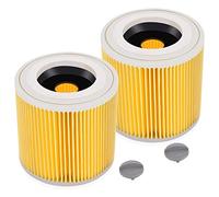 Kueohse Filtro de Cartucho para WD3 Premium WD2 WD3 WD3P WD3 MV2 MV3 Filtro de Repuesto para Aspiradora