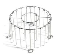 Kueohse Freidora de Aire Parrilla Freidora de Aire Soporte para Brochetas de Acero Inoxidable Set de Kebab BBQ