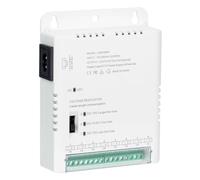 Kueohse Fuente de Alimentación para Cámara CCTV, Fuente de Alimentación de Distribución, Entrada de 90 V-264 V CA A Salida de 12 V-13,8-15 V CC, 8 Canales, HD8C96W