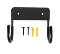 Kueohse Gancho para tabla de planchar, tabla de gel, un soporte montado en la pared, tabla de planchar grande y pequeña (negro mate)