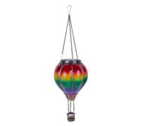 Kueohse Globo de Aire Caliente Luces de Linterna Solar Linterna Solar Colgante para Exteriores para Decoración de Jardín, Patio, Porche