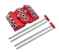 Kueohse Guía de Perforación Angular de 30/45/90 Grados, 4 Tamaños, Plantilla Guía para Perforar Agujeros para Pasamanos de Escaleras/Barandillas de Cable