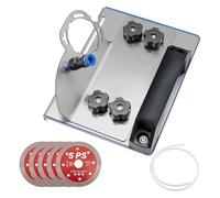 Kueohse Herramienta para Biselar Baldosas de 45 Grados, Soporte para Amoladora Angular Resistente, Ajustable A 45 Grados para Cortar Piedra Cerámica