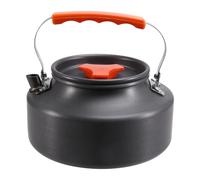 Kueohse Hervidor de Agua Portátil de Calentamiento Rápido para Exteriores, de Aleación de Aluminio de 1,1 L, para Cocinar en Campamentos Al Aire Libre