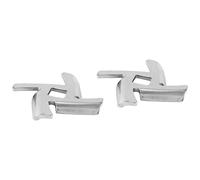 Kueohse Hoja para Picar Carne de 2 Piezas Agujero Interior de Acero Inoxidable Piezas para Picadora de Carne de 8 mm Cuchilla para Picadora de Carne Serie de Cuchillas