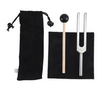 Kueohse Horquilla de afinación de 528 Hz, 528 Hz, plateada, para curación, instrumento musical, meditación, relajación, duradero, fácil de usar