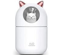 Kueohse Humidificador de Niebla de Gatos para el Hogar, Luz para Gatos Aire Puro para la HabitacióN del, OperacióN Silenciosa FáCil de Limpiar