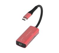 Kueohse Interfaz de Audio para Guitarra, Conector Tipo C A 3,5 mm para Grabación, Micrófono de Bolsillo.