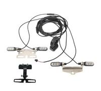 Kueohse Intermitente para Bicicleta Eléctrica Ebike V04, 12 V, Cable Impermeable, LED Intermitente V04-12V