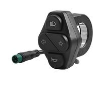 Kueohse Interruptor de 5 Pines para Intermitentes de Faros y Bocina para Patinete Eléctrico G2 Master, Botón de Control Multifuncional.