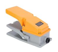 Kueohse Interruptor De Pie Lt4 Interruptor De Pedal De Estuche De Aluminio Para Herramienta De Maquina Control De Contacto De Plata