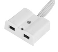 Kueohse Interruptor de Puerta de 12-24 V CC con Doble Sensor de Proximidad IR. Abre la Puerta y Cierra la Puerta. Ideal para Armarios de Vinos Cerrados, Color