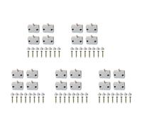 Kueohse Interruptor de Puerta de Gabinete de 20 Piezas, Cajones de Interruptor de LáMpara de Gabinete Que Se Abren en la Puerta Cerrada Aplicable una 12V 24V 110V