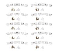 Kueohse Interruptor LED de Puerta de 60 Piezas para Luz de Armario, Interruptores de LáMpara EléCtrica de Armario Normalmente Cerrado, para Armario Despensa Gabinete,