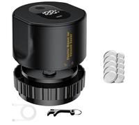 Kueohse Jar Vacuum 2 en 1 Diseño Eléctrico Jar Kit de Sellado Al Vacío, Parada de Succión Completamente Automática Almacenamiento de Alimentos