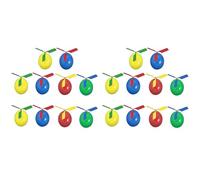 Kueohse Juego de 20 Divertidos Globos Lanzador de HelicóPteros, Juguetes con Motor de Globo, Juguete de VáStago de Potencia Inercial para Regalo del Día de los NiñOs