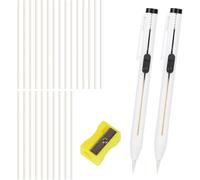 Kueohse Juego de 28 Piezas de Tiza de Tela, Conjunto de Tizas para Sastrería, Herramienta de Marcado para Coser, Acolchar, Confección de Vestidos y Suministros de Manualidades DIY.