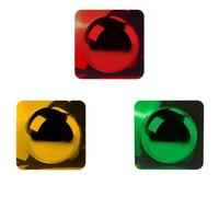 Kueohse Juego de 3 Espejos Acrílicos con para Estimulación Sensorial. Ideales para Decorar en la Habitación de los Niños, el Hogar o el Aula. un Juguete Visual
