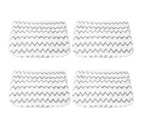Kueohse Juego de 4 almohadillas de repuesto para Steam Mop S1000, S1000A, S1000C, S1000WM, S10001C, almohadillas de agarre de suciedad, microfibra, lavables y reutilizables