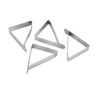Kueohse Juego de 4 pinzas de acero inoxidable para mesa, antideslizantes, ajustables, pinzas para mesa, soporte para mesa de pícnic