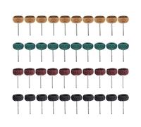 Kueohse Juego de 40 Piezas de Ruedas Abrasivas para Pulir y Pulir, Cabezal de Pulido Cepillado con Fibra de Nailon para Herramienta Rotativa